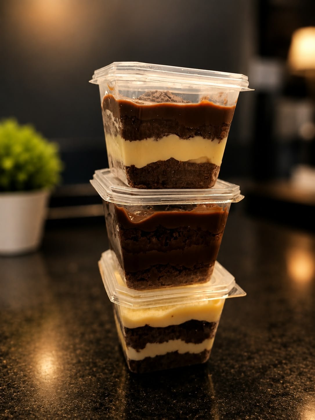 Bolo no pote sabor Ninho